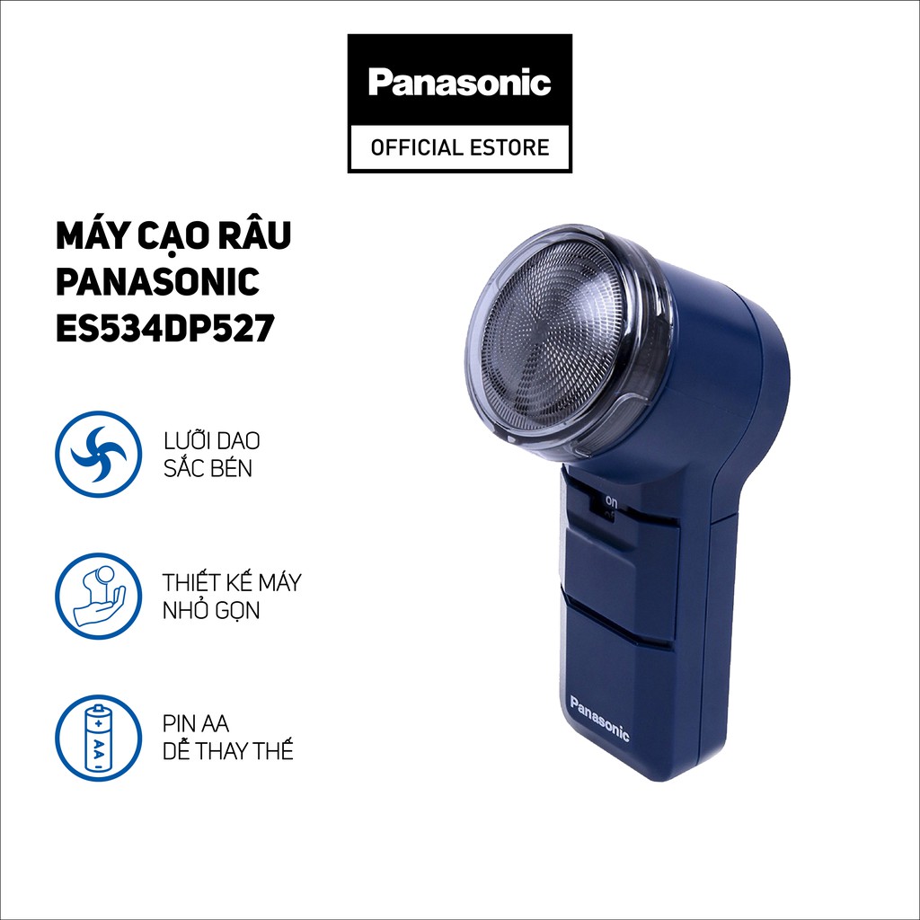 Máy Cạo Râu Panasonic ES534DP527 - Bảo Hành 12 Tháng - Hàng Chính Hãng