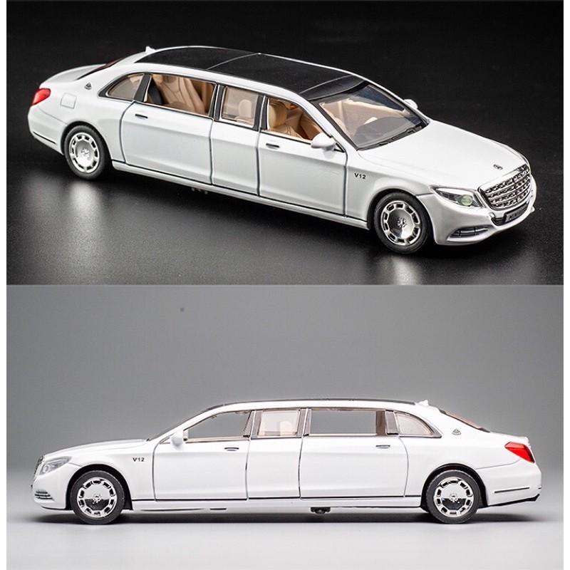 Mô Hình 1:32 Xe Mercedes Maybach S650 20cm - Full box