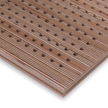 Tấm gỗ tiêu âm thiết kế đục lỗ Remak® Wooden Acoustic Perforated