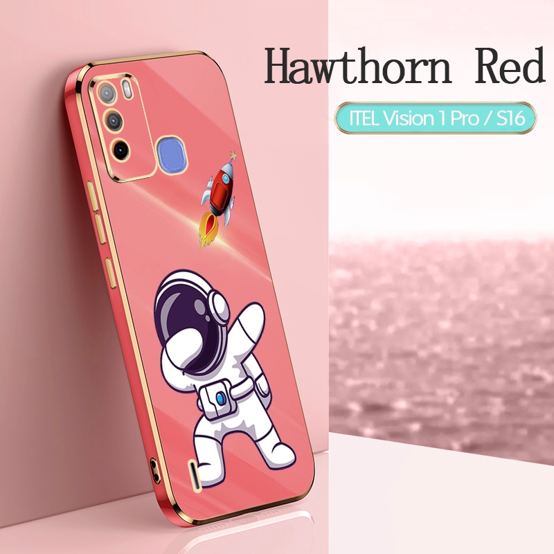 Ốp Lưng Chất Liệu TPU Silicone Họa Tiết Hoạt Hình Cho ITEL Vision 1 Pro S16 ITEL Vision 1 Pro S16
