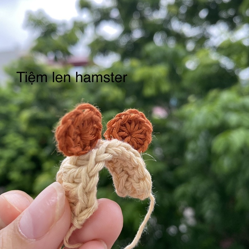 [Mã PET50K giảm Giảm 10% - Tối đa 50K đơn từ 250K] băng đô cho hamster hình gấu