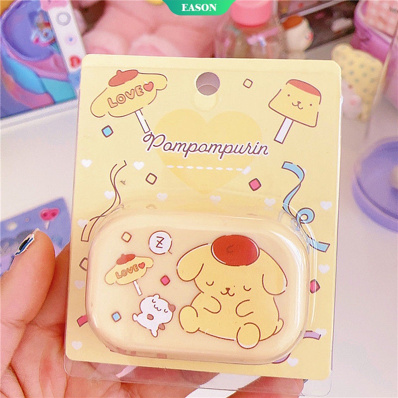 SANRIO 2022 Hộp Đựng Kính Áp Tròng Mini Họa Tiết Melody /My Melody /Cinnamoroll Đáng Yêu Phong Cách Nhật Bản