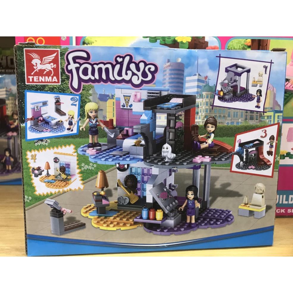 Bộ đồ chơi lắp ráp Phòng tập Thể dục cho bé gái