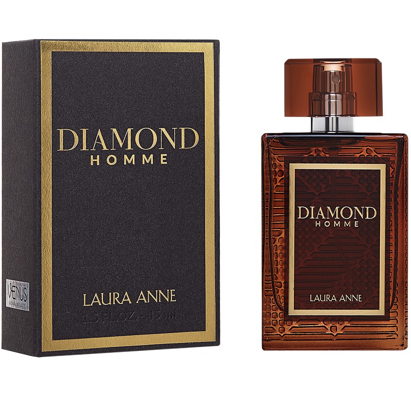 Nước hoa Laura Anne - DIAMOND pour HOMME (Brown) 50ml | Thế Giới Skin Care