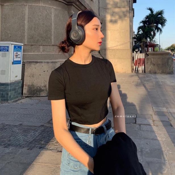 Áo croptop body basic