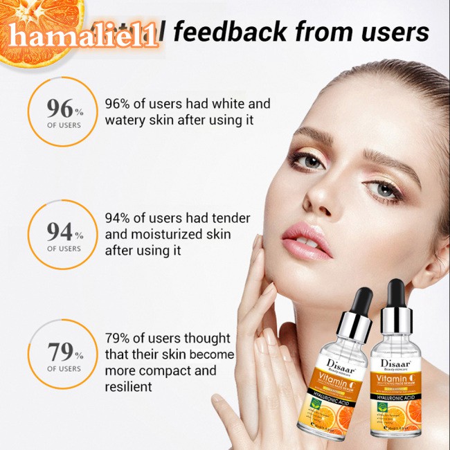 (Hàng Mới Về) Serum Vitamin C Tái Tạo Da Mặt Chống Nếp Nhăn Trị Mụn