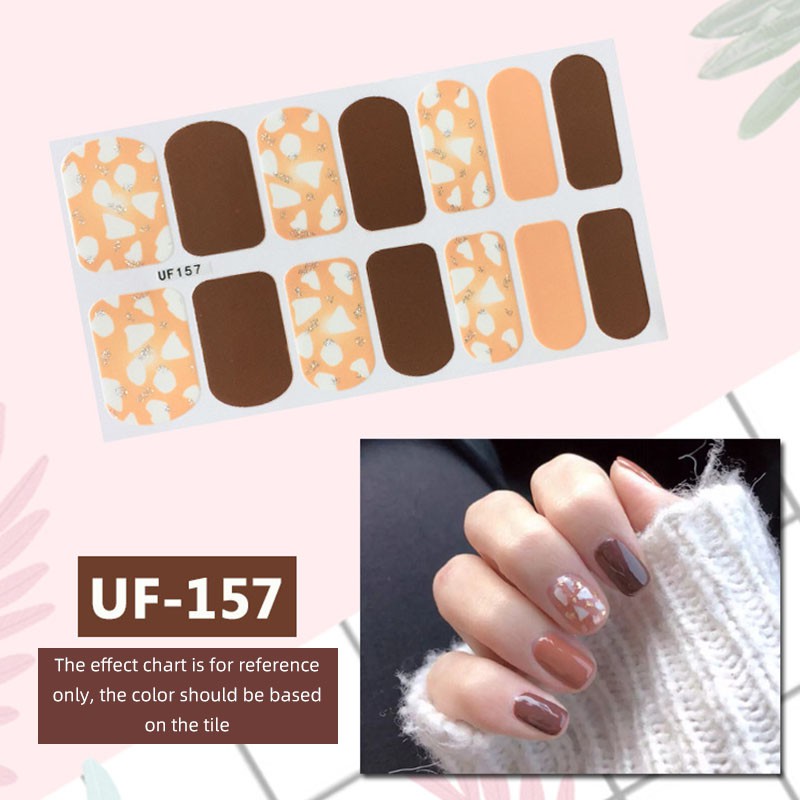 Sticker dán móng không thấm nước thời trang