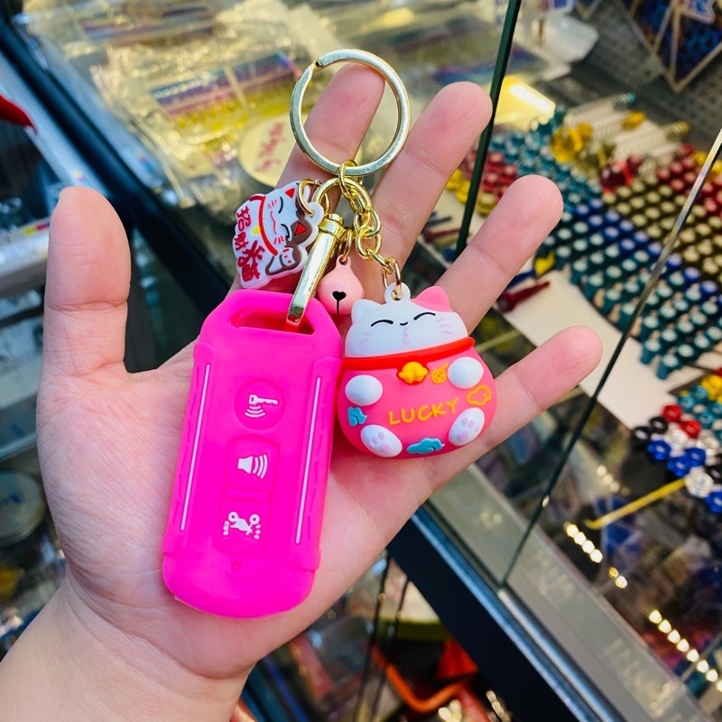Bao silicon móc khoá