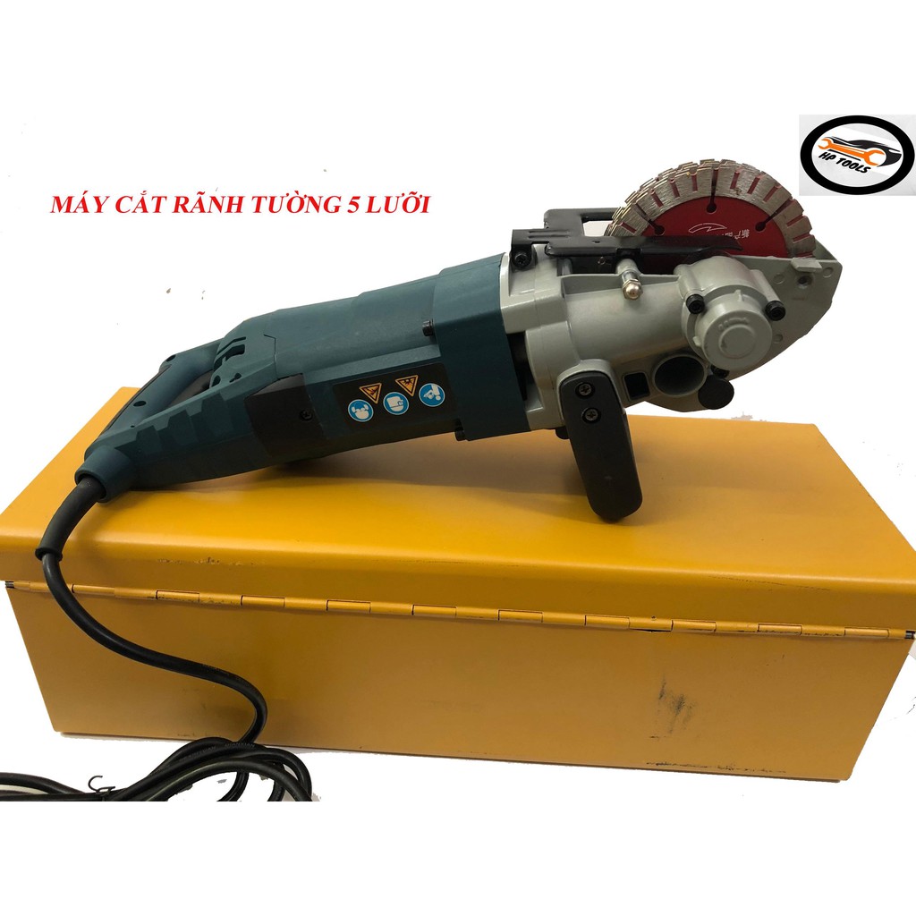 Máy cắt xẻ tạo rãnh tường 5 lưỡi LUCKY PRO -Hàng chính hãng-Đầy đủ phụ kiện-Bảo hành 6 tháng