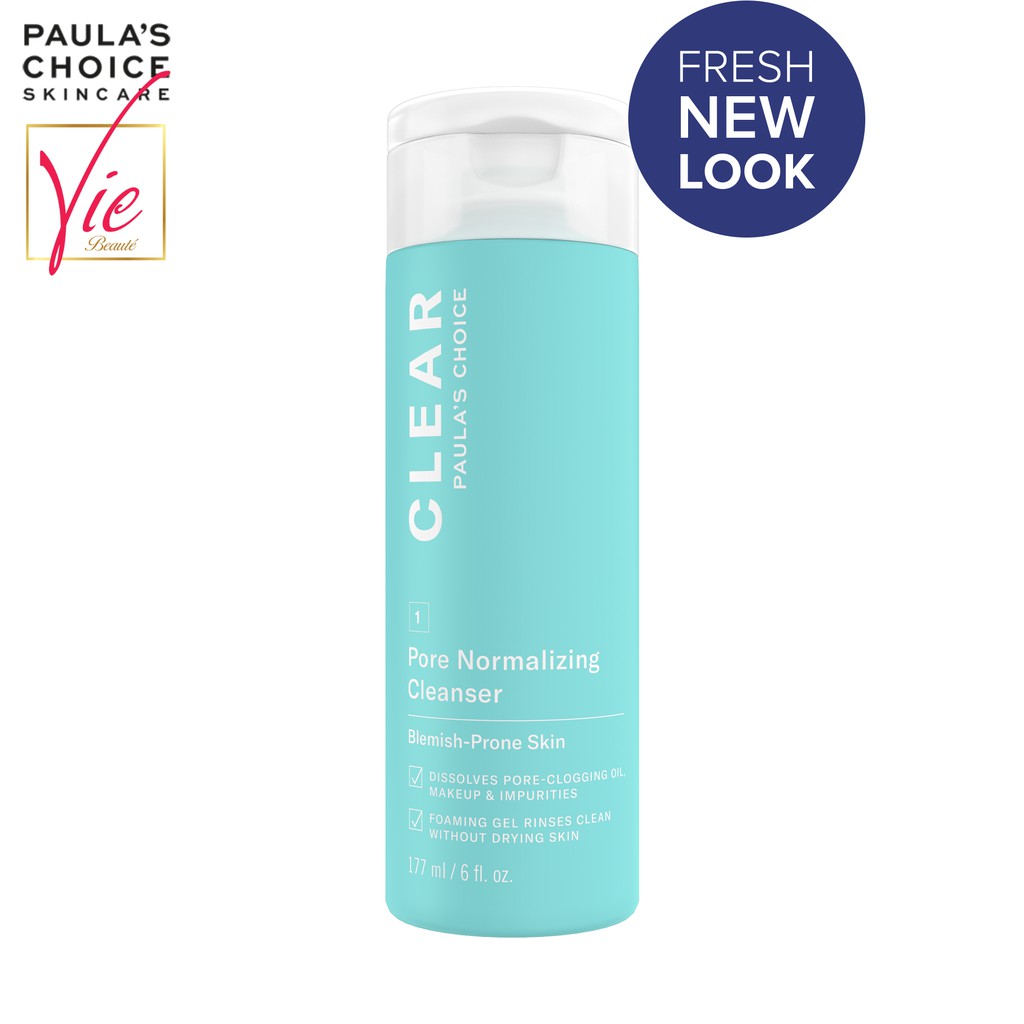 Sữa rửa mặt Paulas Choice ngừa mụn,se khít lỗ chân lông - Paula's Choice CLEAR Pore Normalizing Cleanser