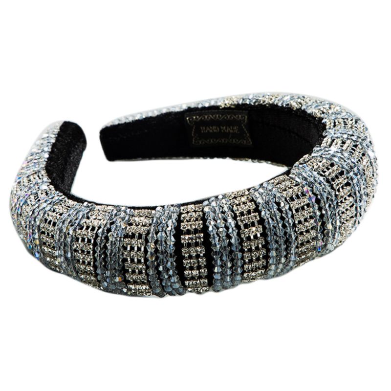 Khăn Trùm Đầu Dạng Chuỗi Hạt Pha Lê Nhiều Màu Sang Trọng Dành Cho Nữ