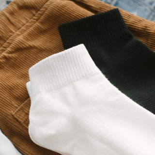 Tất thấp cổ trơn Korea Basic Quarter Socks