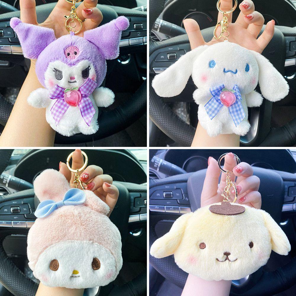 DARNELL Túi Đựng Tiền Xu Kuromi Kitty Nhồi Bông Dễ Thương