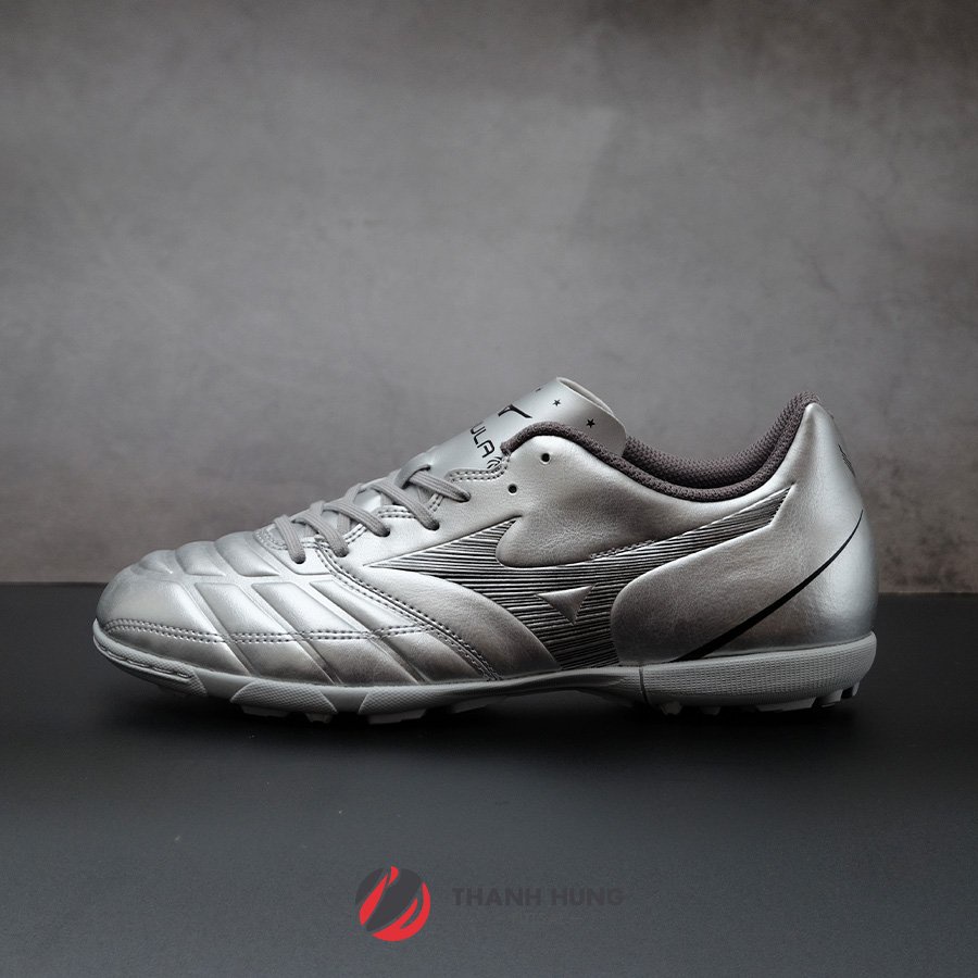 GIÀY ĐÁ BÓNG CHÍNH HÃNG MIZUNO REBULA CUP SELECT AS - P1GD227509 - XÁM BẠC