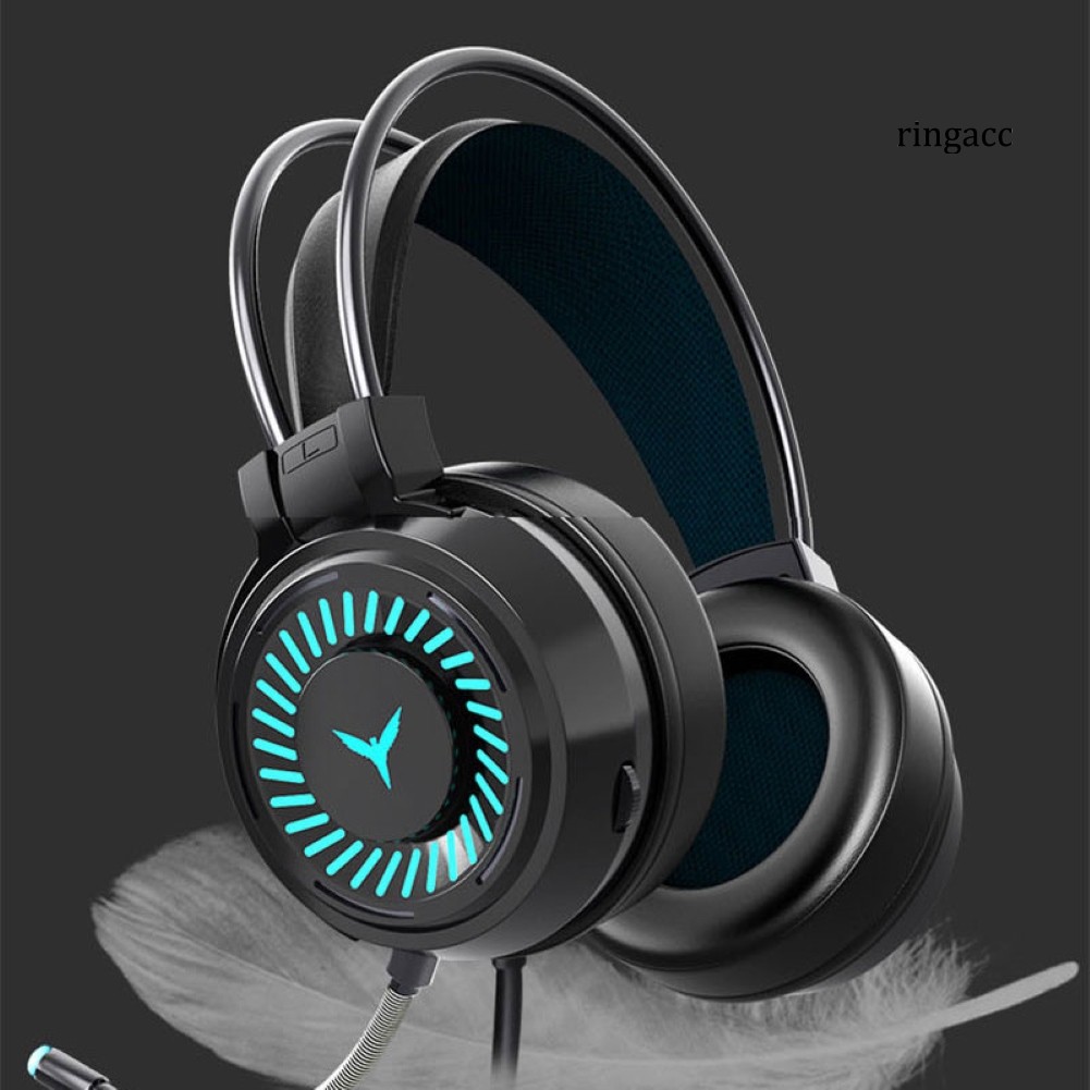 Tai Nghe Chụp Tai Chơi Game Có Đèn Led G58 Kiểu Dáng Thời Trang Dành Cho Pc / Laptop