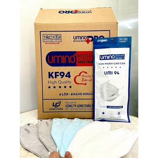 COMBO 10 CHIẾC KHẨU TRANG KF94 HÀN QUỐC UNMINO CAO CẤP
