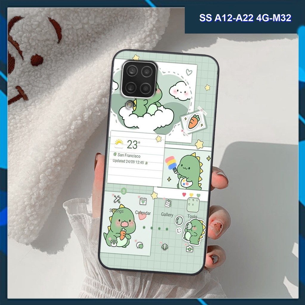 💥Ốp lưng Samsung Galaxy A12 - A22 4G- M32 khủng long siêu cute
