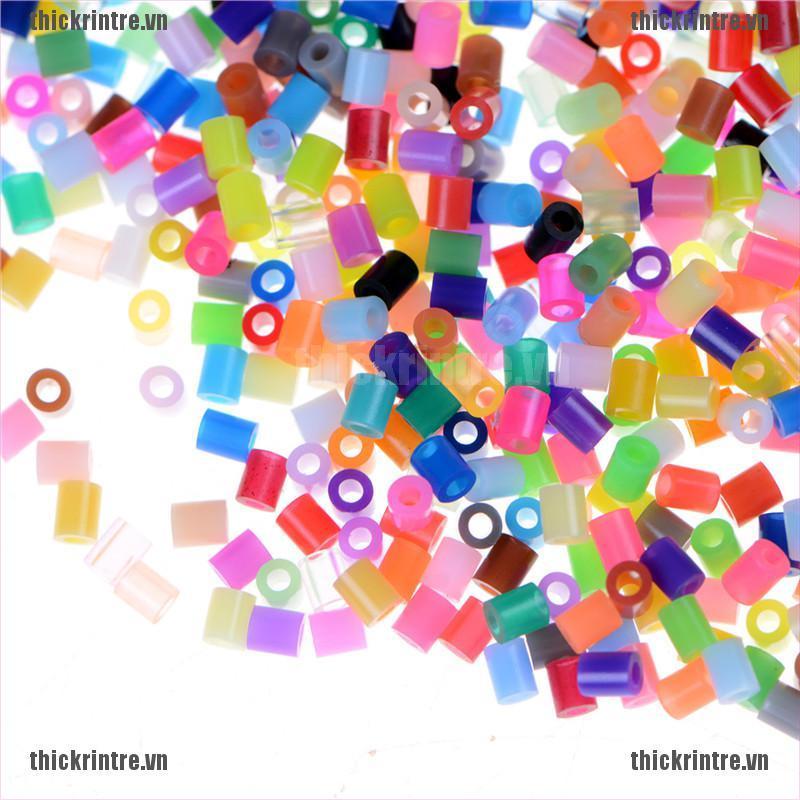 Bộ 1000 Hạt Nhựa Nhiều Màu 2.6mm