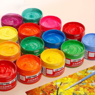 Màu GOUACHE/Màu bột chính hãng Chinjoo [Bảng màu 1]