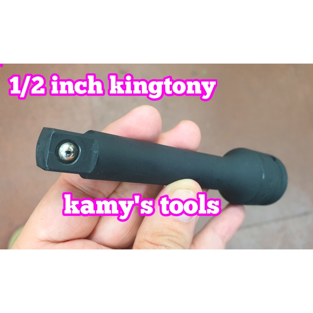 Đầu nối khúc nối đen cao cấp 1/2 inch Kingtony dài 3 inch 4 inch 5 inch 4260-03 4260-04 4260-05, cần nối