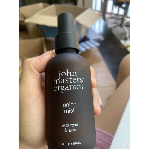 xịt khoáng dưỡng da toning mist John Masters Organics 118ml