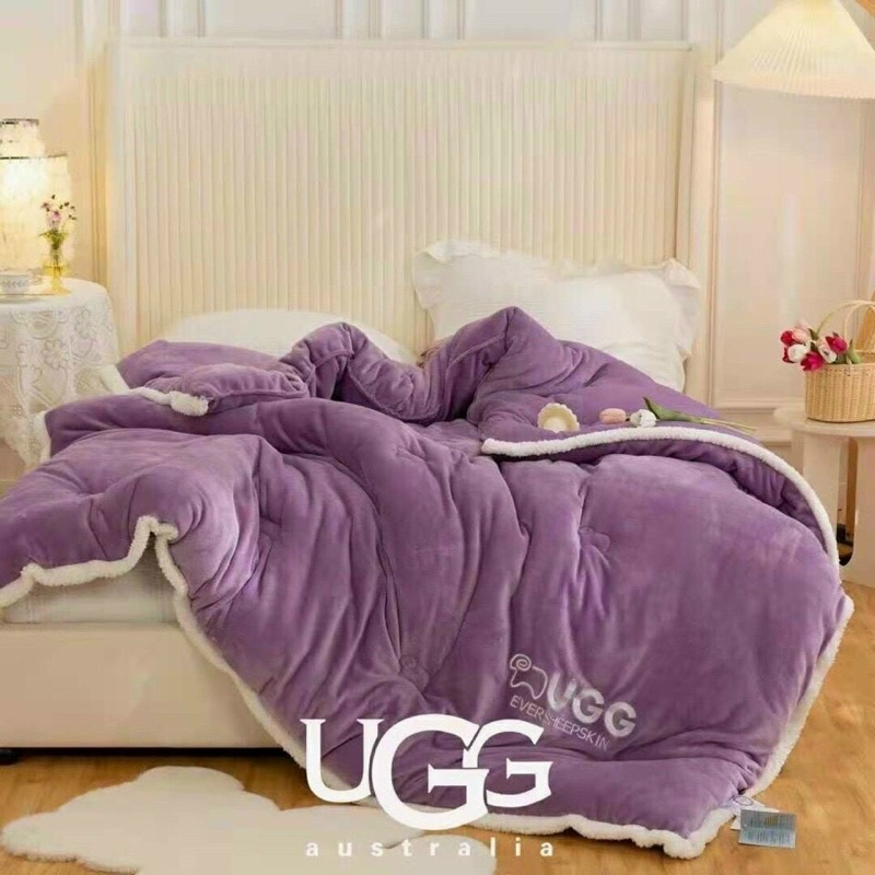 Chăn lông cừu Úc siêu dày, siêu ấm, 2mx2m3