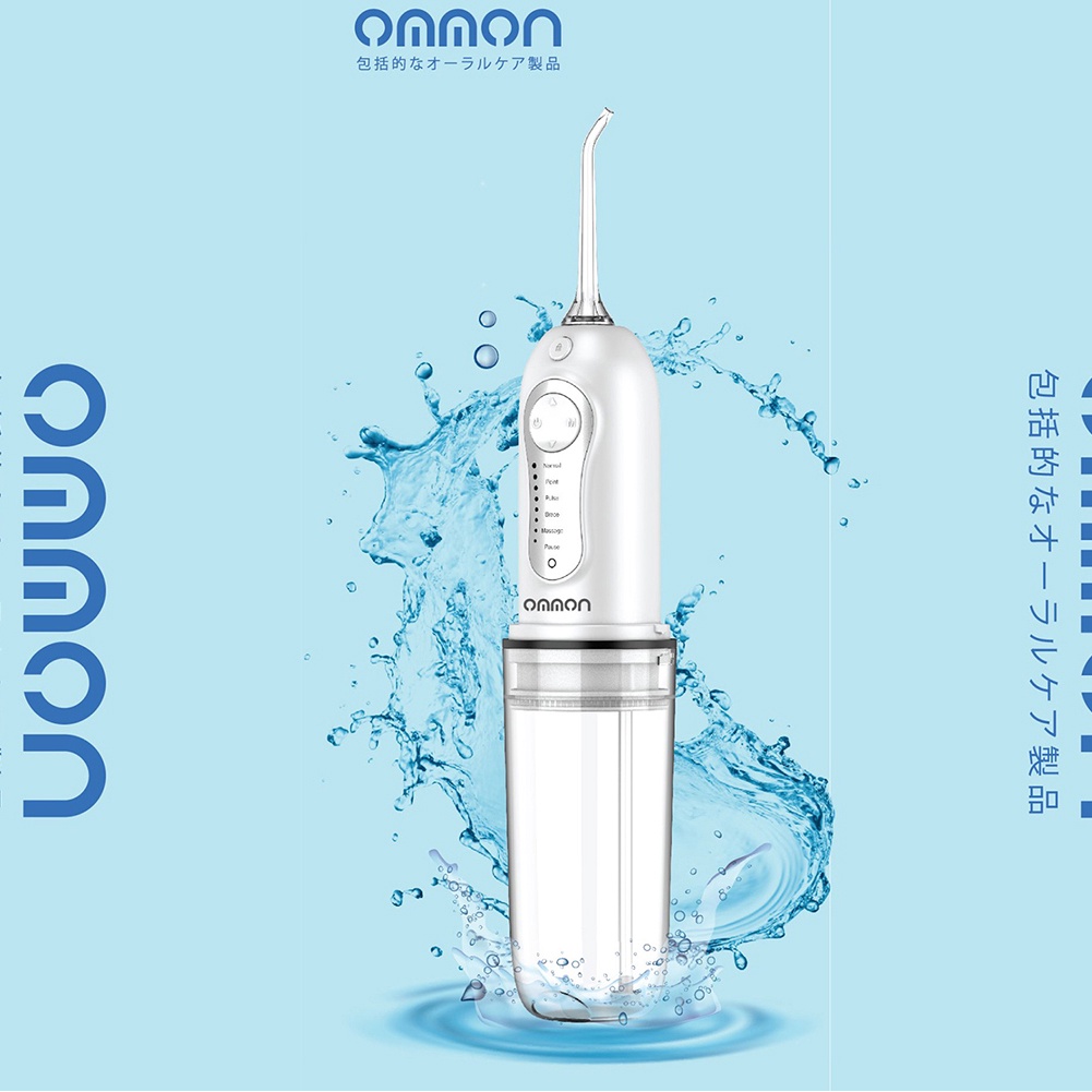 Máy tăm nước cầm tay OMMON Professional Cordless Oral Irrigator bảo hành 12 tháng