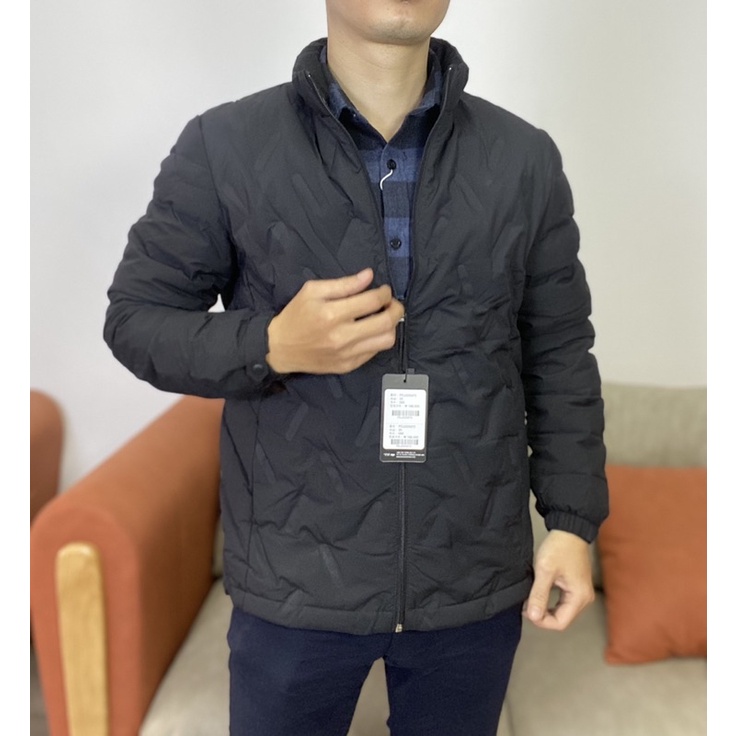 Áo khoác lông vũ Pie xuất dư, lông ngỗng xám  cao cấp PC02 - Đẳng cấp doanh nhân, phong cách lịch lãm.