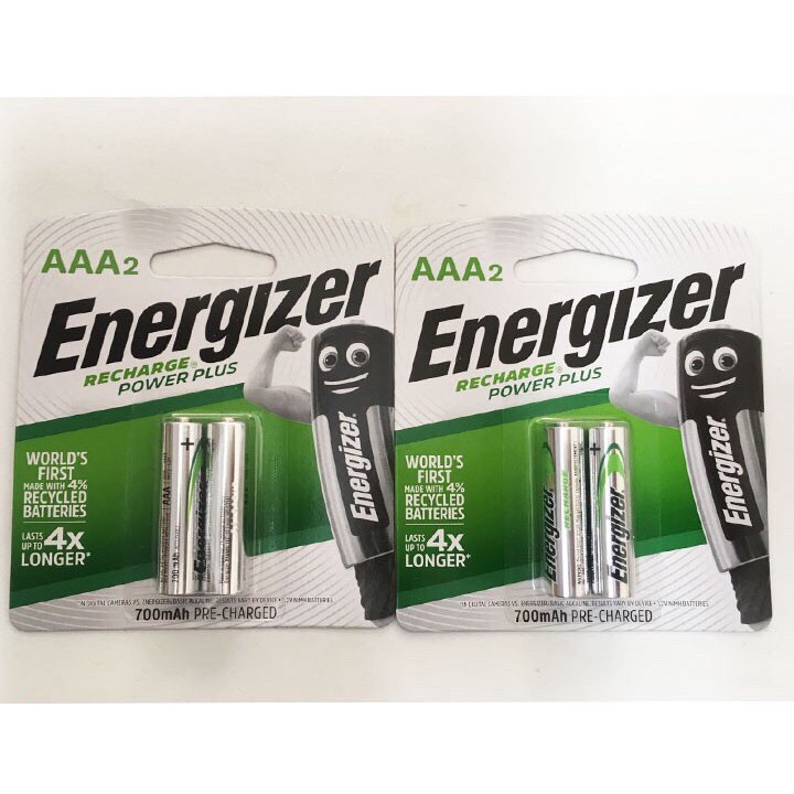 Pin sạc AAA Energizer 700mAh (vỉ 2 viên)