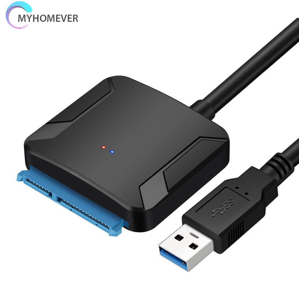 myhomever SATA to USB Adapter USB 3.0 to Sata 3 Cable for 2.5in 3.5in Hard Disk Drive