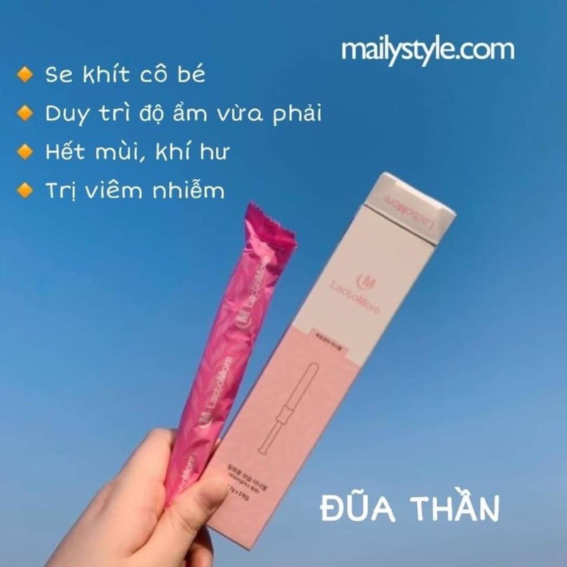 TÁCH HỘP - 1 Ống đũa thần gel phụ khoa LACTOMORE INNER GEL Hàn Quốc