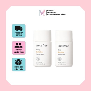 Kem chống nắng Innisfree Daily Sensitive Sunscreen SPF50+ PA++++ dành cho da nhạy cảm
