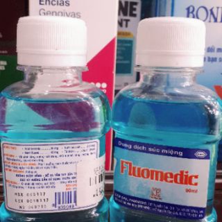 Nước súc miệng FLUOMEDIC 90ml