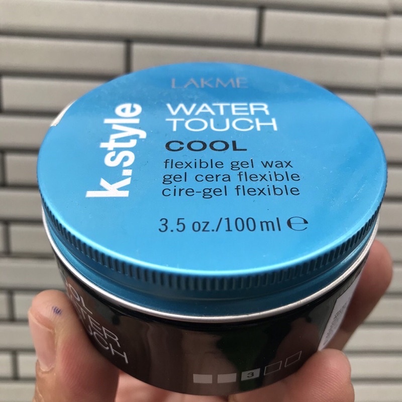 Sáp vuốt tóc trong tạo kiểu cứng Lakme K.style Water Touch Cool Flexible Gel Wax 100ml