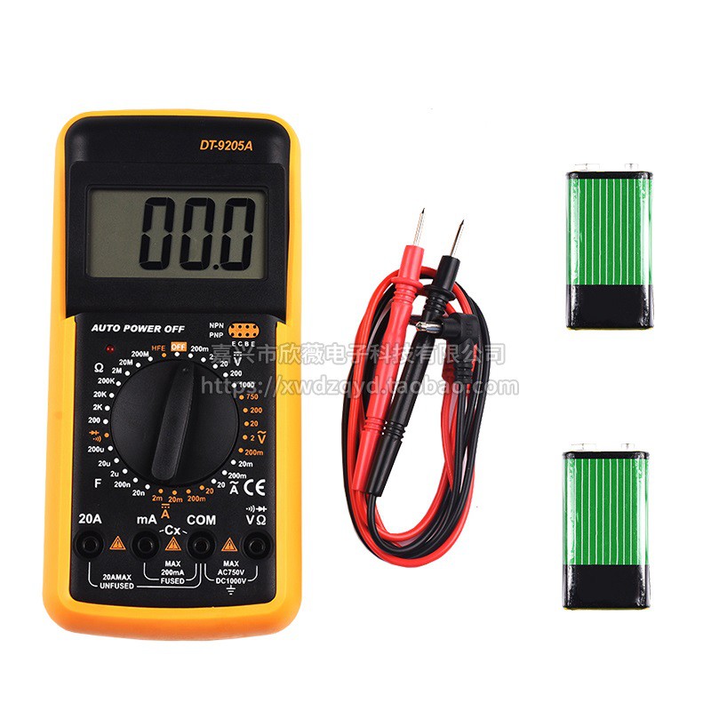 Đồng Hồ Đa Năng DT9205 đồng hồ đo dt9205a