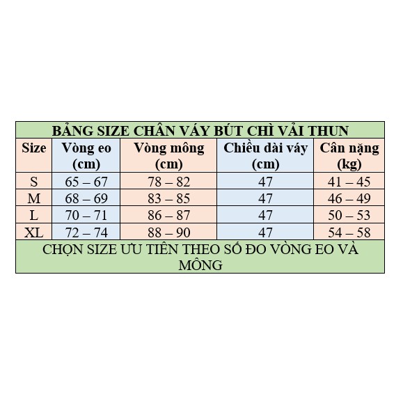 Chân váy công sở dáng bút chì xẻ sau vải thun có túi 2 bên màu đen CVTD002