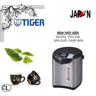 Phích điện tiger pdu-a40w 4.0 lít- chính hãng