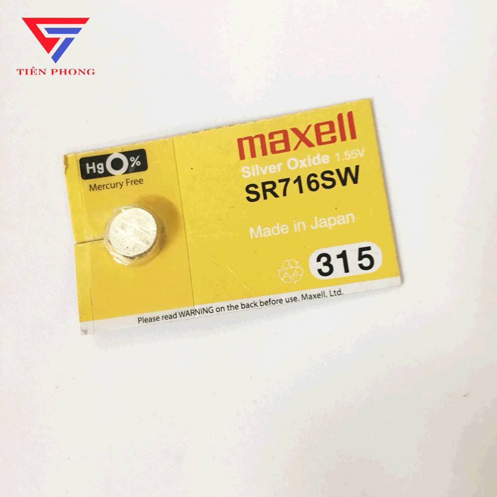 Pin Maxell SR716SW/315- Hàng Chính Hãng