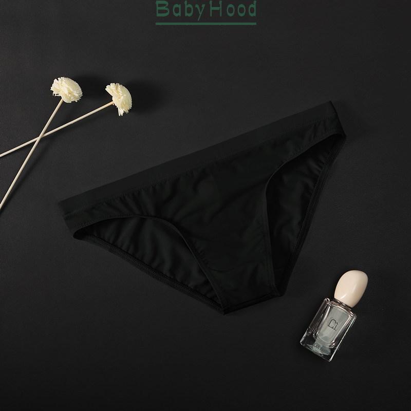 Quần lót lụa màu trơn cho nam