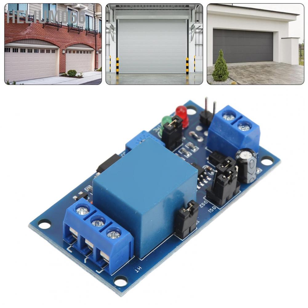 Helium066 Time Delay Relay Module 5V PCB Timing Vibration Alarm Controller Board for Anti Theft System
