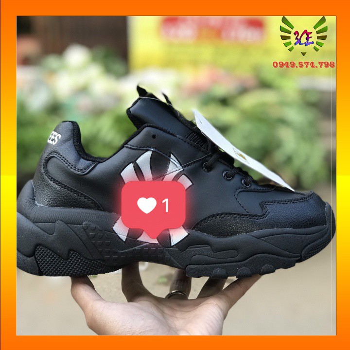 Giày sneaker đen đế cao bóng đêm cho nam nữ siêu hot (Hỗ Trợ Đổi Trả)