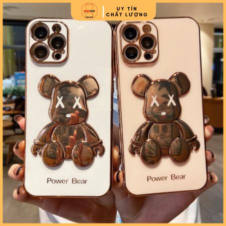 Ốp lưng điện thoại Iphone hình gấu Bearbrick 3D cho IP 11/ 11Pro/ 11Promax/ 12/ 12Pro/ 12 Promax/ 13/ 13Pro/ 13Promax | BigBuy360 - bigbuy360.vn