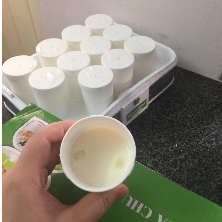 Máy Làm Sữa Chua; Máy Ủ Sữa Chua Song Anh Hương Vị Truyền Thống-Tặng Kèm 12 Cốc