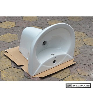 Chậu rửa mặt dương vành Hảo Cảnh C011