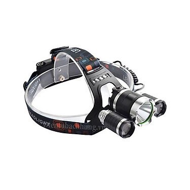Đèn pin đội đầu 3 bóng t6