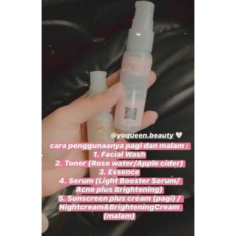 (hàng Mới Về) Serum Bpom Yoqueen Làm Trắng Da / Trị Mụn Hiệu Quả