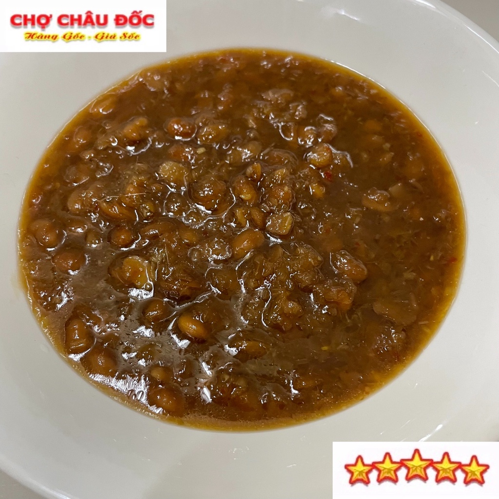 500gr Tương Hột Xào Sả Ớt Loại Đặc Biệt Thơm Ngon Đậm Đà Hương Vị Miền Tây