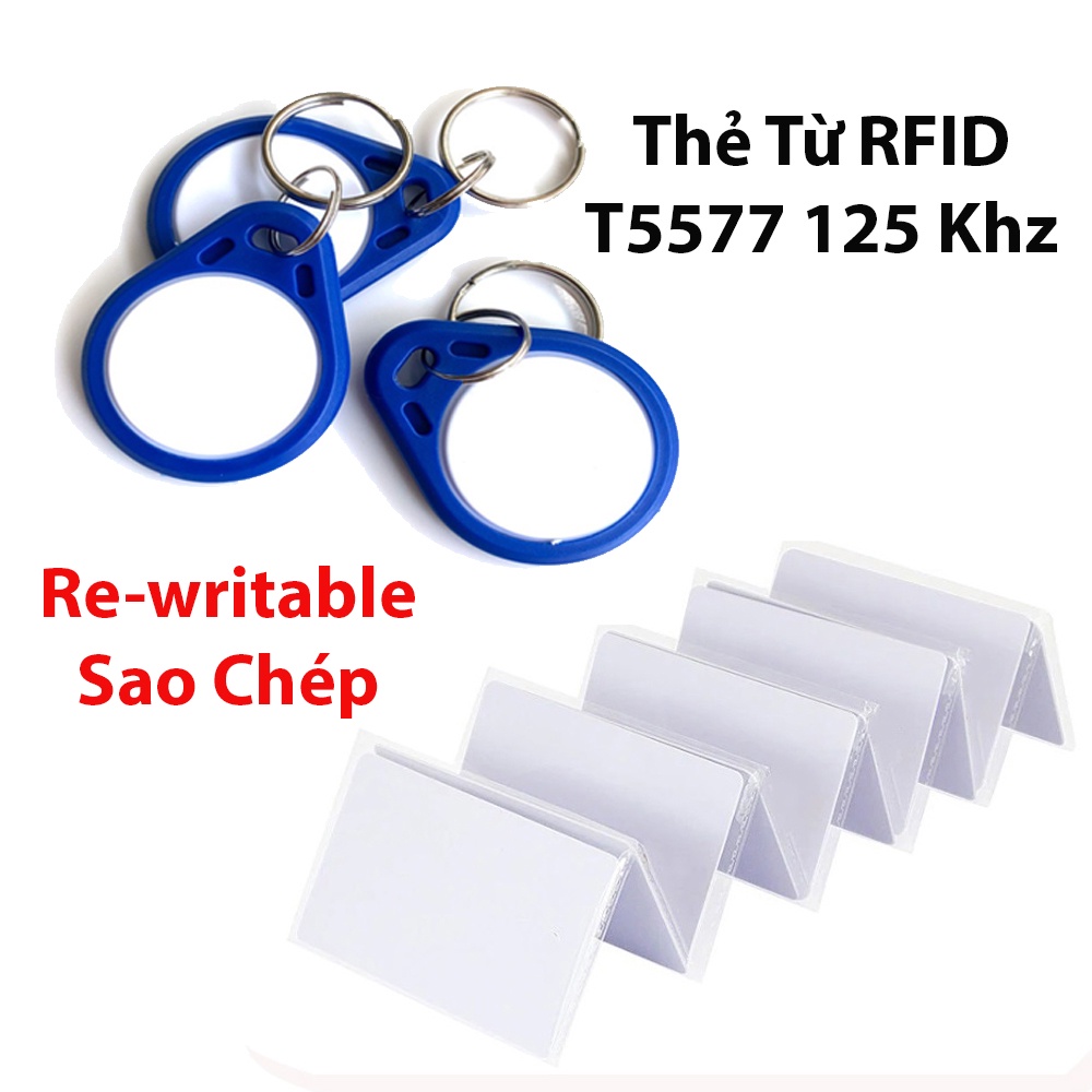 Thẻ từ thang máy RFID ID tần số 125 Khz sao chép được