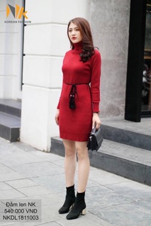 Freeship 99k TQ_Combo 2 Đầm Len