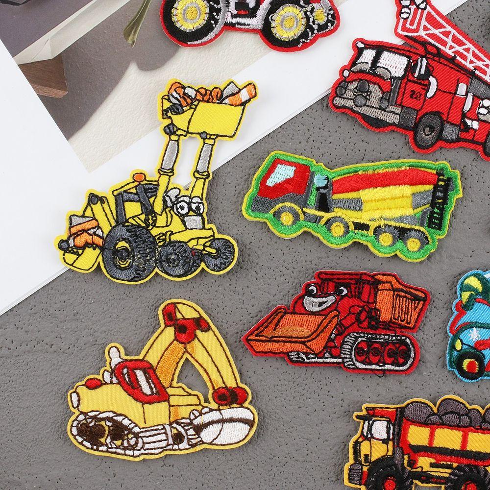 Sticker Ủi Thêu Hình Xe Tải Lớn